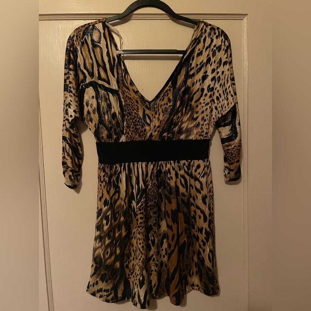 Jungle Print Dress